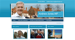 Desktop Screenshot of andrewjonesmp.co.uk